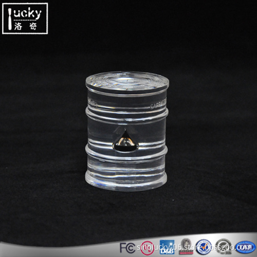 Factory directly sale oil display rack ,oil drop acrylic gift hot sale ,resin folk craft